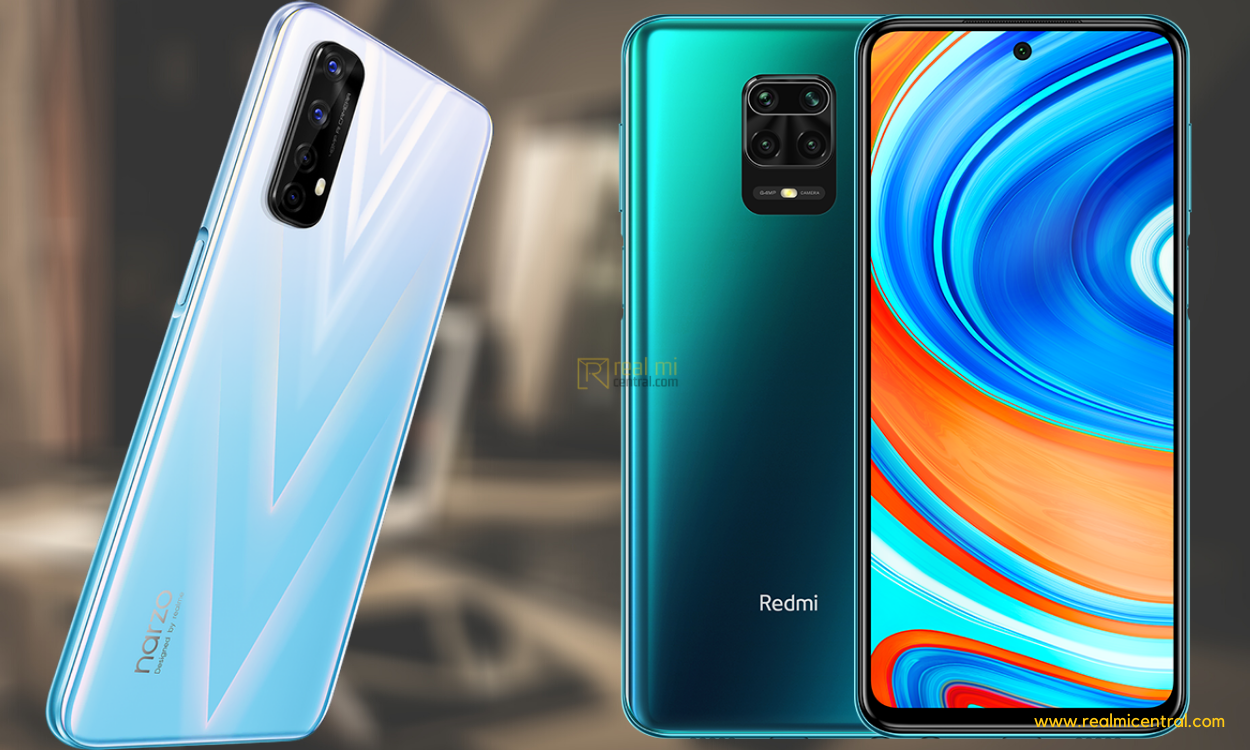 realme narzo 10 compare redmi note 9 pro