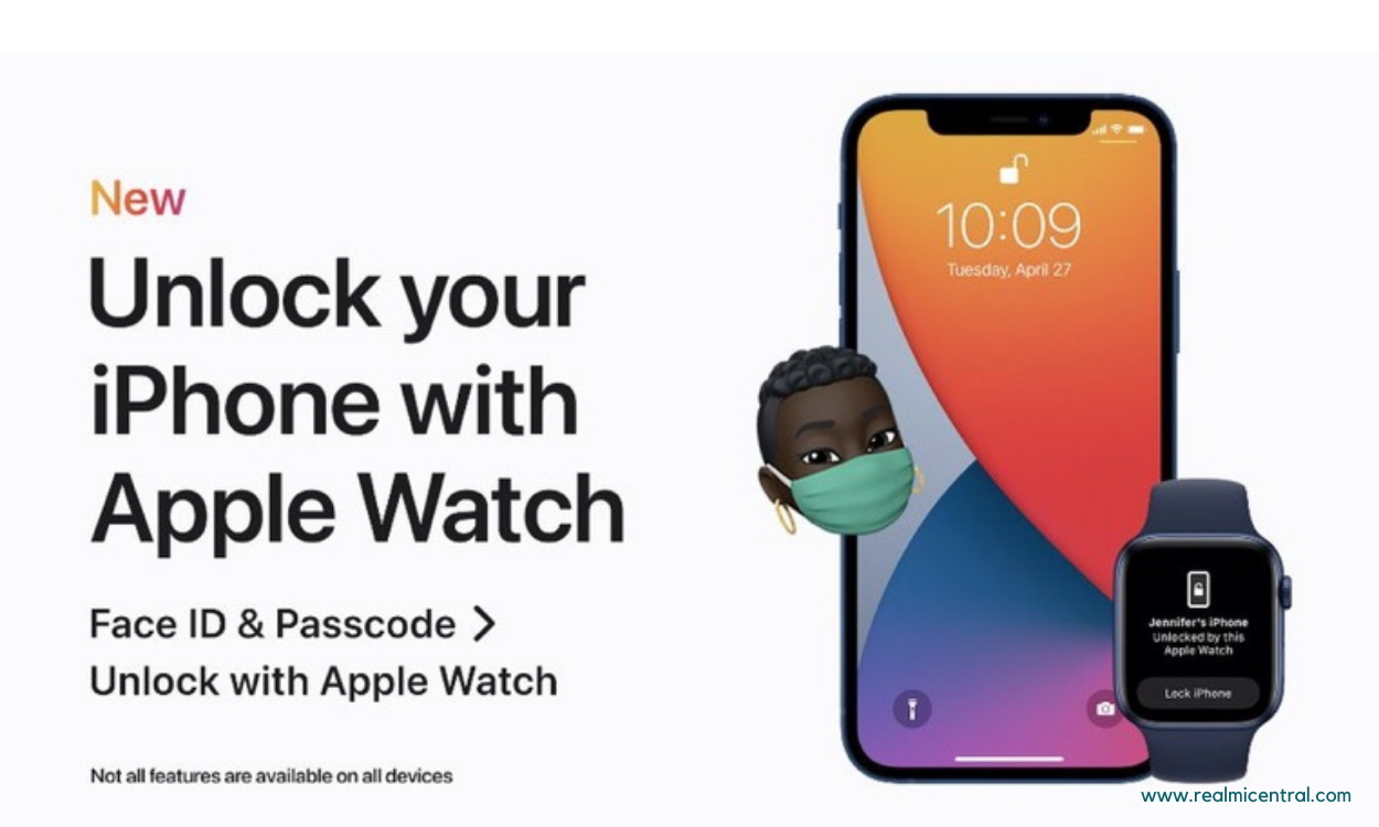 apple watch face id